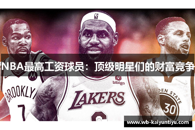 NBA最高工资球员：顶级明星们的财富竞争